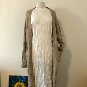 ZARA - Long Knit Cardigan